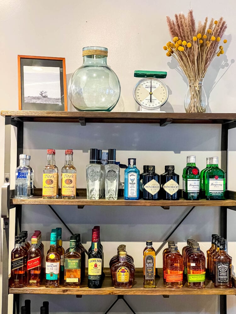 picture of bottles for sale in store