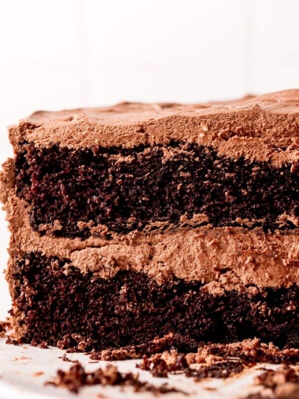 picture of chocolate cake on a plate