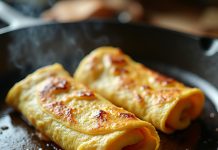 Street-Style Stuffed Egg Roll/Omelette Wrap Street-Style Stuffed Egg Roll/Omelette Wrap